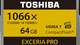 Fino a 160MB/s per le nuove Compact Flash Exceria Pro di Toshiba