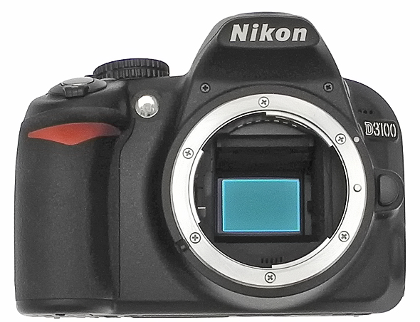 ottime condizioni AFFARE nessun obiettivo Nikon D3100 14MP corpo reflex digitale GARANZIA 