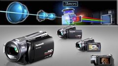 Panasonic: nuove videocamere per competere con Canon e Sony