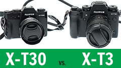 Fujifilm X-T3 vs. X-T30: quale comprare?