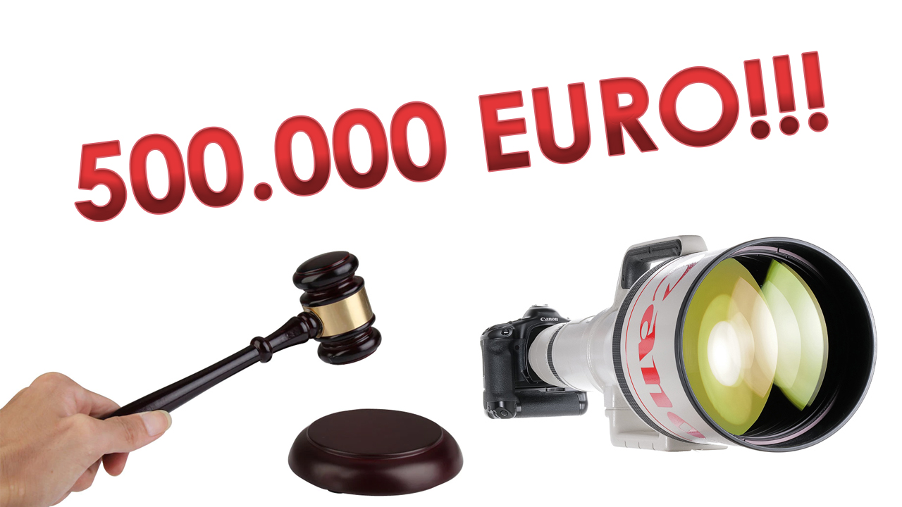Wetzlar Camera Auction: 500.000 euro per un 'vecchio' Canon EF 1200 mm f/5.6