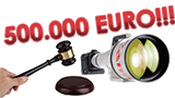 Wetzlar Camera Auction: 500.000 euro per un 'vecchio' Canon EF 1200 mm f/5.6