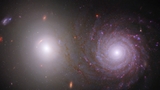 Il telescopio spaziale James Webb osserva le galassie VV 191 insieme ad Hubble