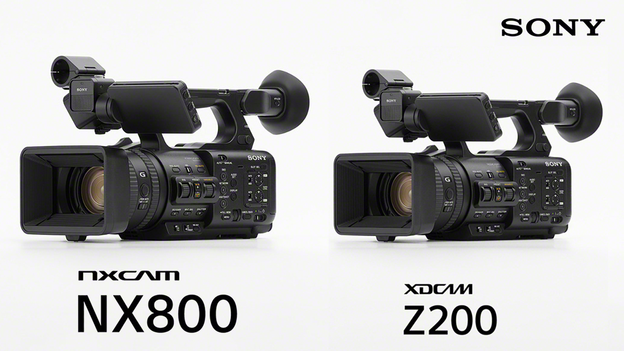 Nuove videocamere professionali Sony HXR-NX800 e PXW-Z200 con zoom