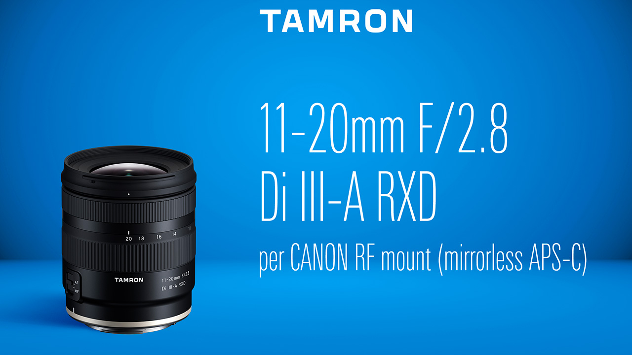 Tamron 11-20mm F/2.8 Di III-A RXD con baionetta Canon RF-S | Fotografi ...