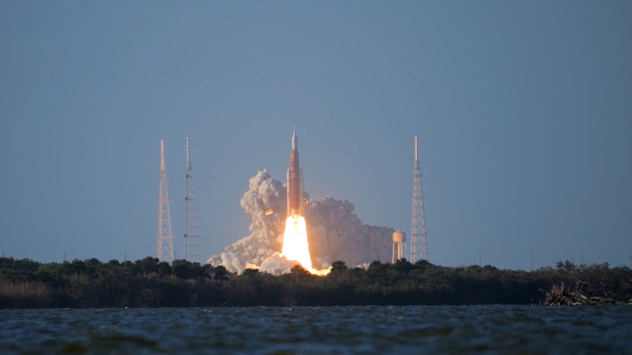 Disponibili i video e le immagini in alta risoluzione del decollo della missione Artemis II e non solo