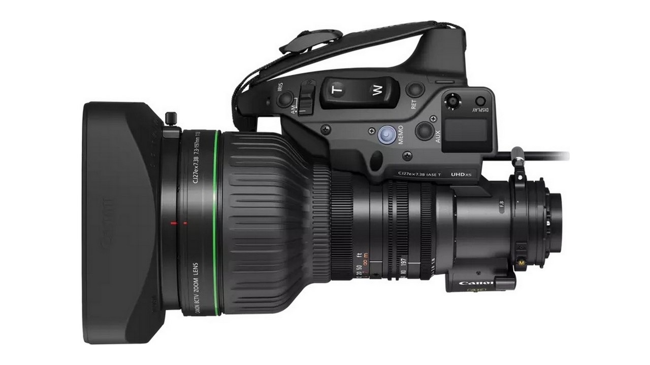 Objectif Vidéo Broadcast Canon VCL-713BX - Zoom 13x (7.5-97.5mm) - Ouverture F/1.4 - Occasion