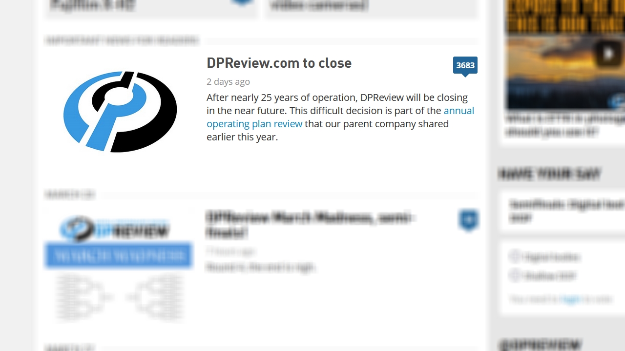 Amazon will shut down DPReview, which is bad news for photographers