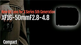 Fujifilm annuncia lo sviluppo di una nuova ottica kit: Fujinon XF16-50mm F2.8-4.8
