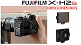 Un sistema di raffreddamento a ventilazione attiva opzionale staccabile per Fujifilm X-H2S?