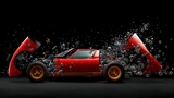 Lamborghini Miura: "esplosa" per una foto spettacolare