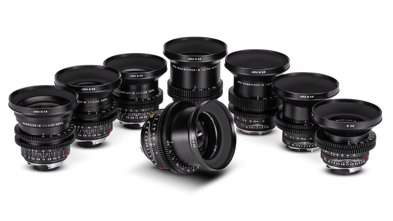 Leica M: disponibili le ottiche M 0.8 cinematografiche