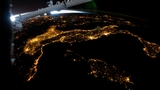 L'Italia fotografata di notte dalla Stazione Spaziale Internazionale grazie a Samantha Cristoforetti