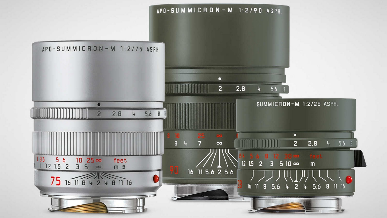Obiettivi Leica M: annunciati tre modelli in edizione limitata