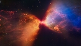 Il telescopio spaziale James Webb e l'immagine di una ''clessidra di fuoco'' di una protostella