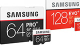 Nuove schede SD e MicroSD Samsung da 95MB/s resistenti all'immersione per 72 ore
