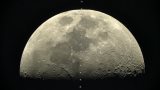 Un telescopio, una Sony A7 e il passaggio della ISS a 28.000 Km/h davanti alla luna
