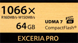 Toshiba Exceria Pro: nuove schede CF per 4K con picchi a 160MB/s