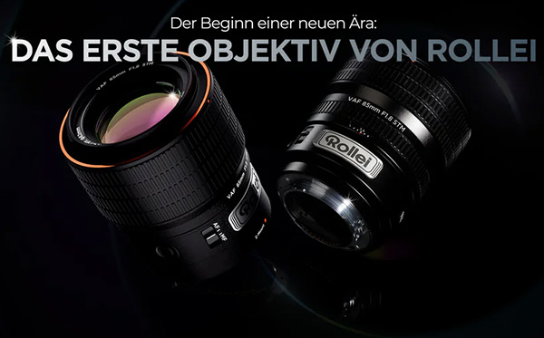 Nuova era per lo storico marchio tedesco: Rollei presenta il suo primo obiettivo mirrorless autofocus