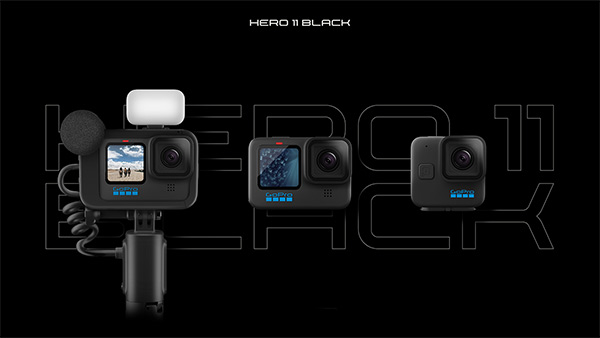 HERO11 Black, il pacchetto HERO11 Black Creator Edition e HERO11 Black Mini