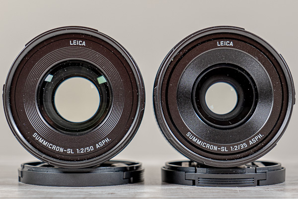 Leica Summicron-SL 35 F/2 ASPH e Summicron-SL 50 f/2 ASPH obiettivi focale fissa luminosi