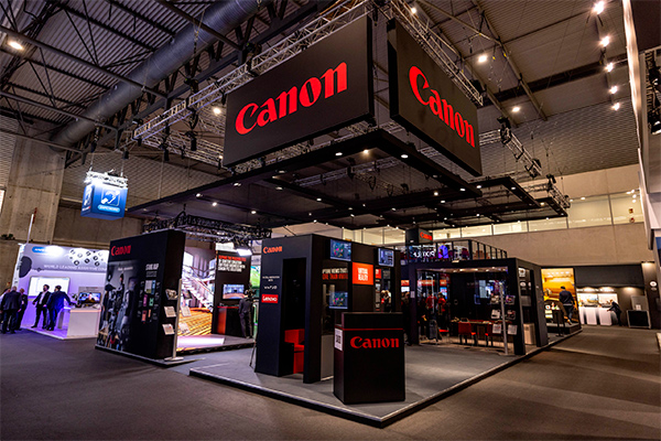 Canon stand ISE 2024