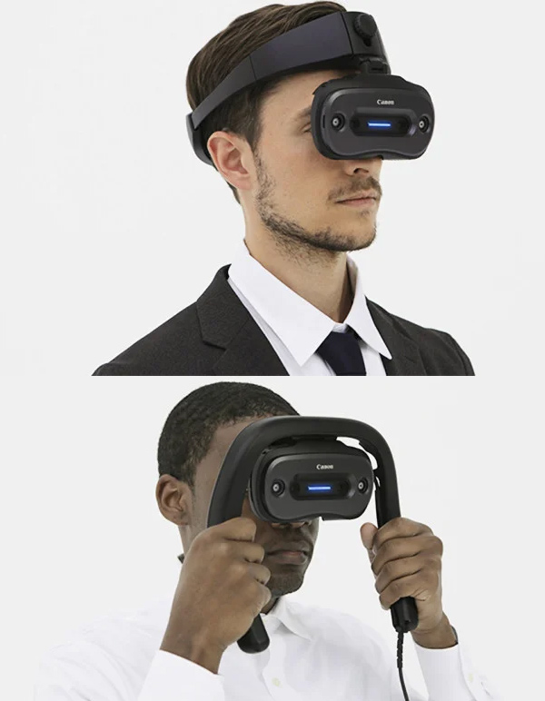 Canon MREAL X1 visore realtà virtuale aumentata