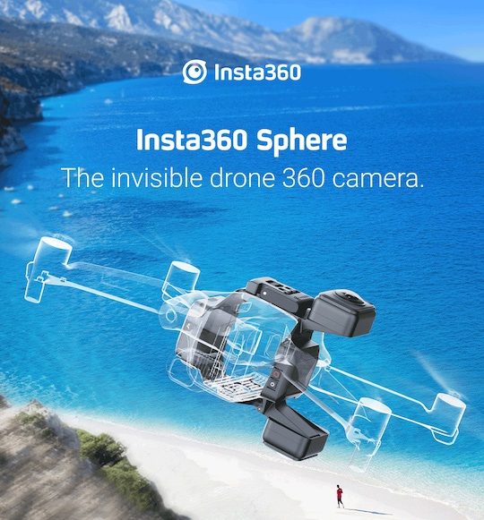 Insta360 Sphere droni DJI Mavic Air 2/2S