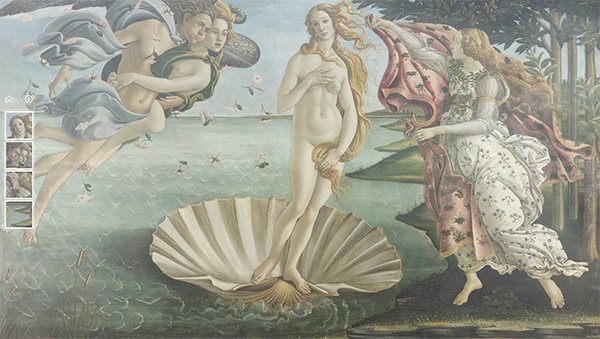 La Venere Di Botticelli Come Non L Avete Mai Vista Ossia A 2 Gigapixel Fotografi Digitali